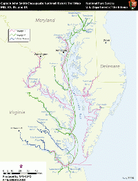Captain John Smith Chesapeake National Historic Trail