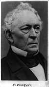 Edward Everett delivered a two-hour oration before Lincoln's few minutes of dedicatory remarks