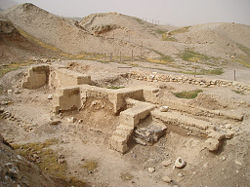 A dwelling unearthed at Tell es-Sultan
