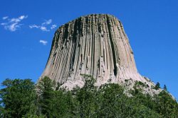 Devils Tower National Monument.