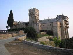 Stavronikita monastery was the last monastery to be founded on Athos.