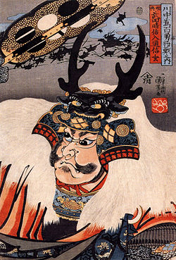 Takeda Shingen by Utagawa Kuniyoshi (歌川国芳, 1798 - 1861), Ukiyo-e