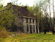 The house where Van Gogh stayed in Cuesmes, Belgium in 1880; it was while living here that he decided to become an artist.