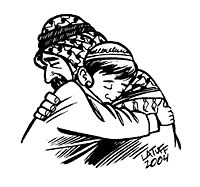 Forgiveness 2 - part of the Forgiveness series by Carlos Latuff.