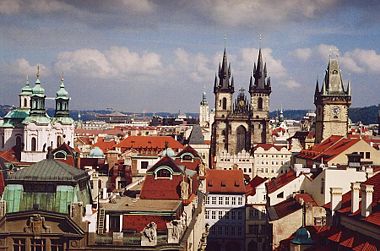 "[Prague] is a stunningly beautiful town, and during the first period of my exile, which was during the war, I constantly used to dream about it, in the literal sense: it was a strong longing."