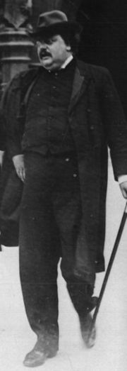 G. K. Chesterton, 1910