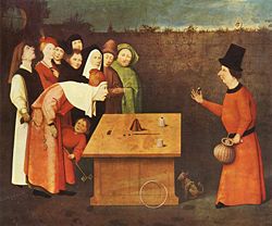 Hieronymus Bosch: The Conjurer, 1475-1480