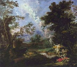 Jacob's dream of a ladder of angels