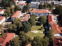 Aerial view of the Emory Quad