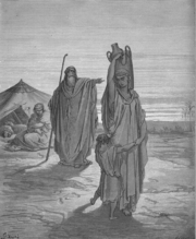 Expulsion of Ishmael and Hagar, by Gustave Doré.