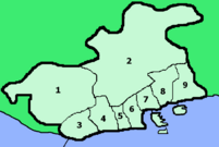 Wards of Kobe