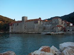 The monks of the Esphigmenou monastery have been strong opponents of Ecumenism.