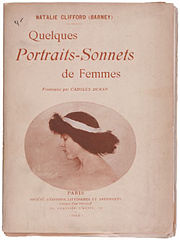 Cover of the 1900 edition of Quelques Portraits-Sonnets de Femmes.