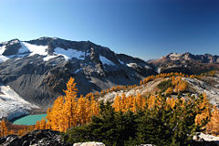 Lyman Lake in the Glacier Peak Wilderness