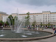 Magdeburg's center has numerous Stalinist neo-classicist buildings.