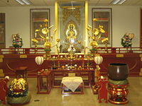 A typical Shingon shrine.