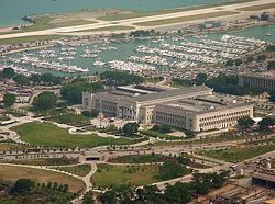 Aerial view of the Field Museum