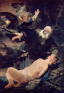 Some sources claim that Metatron prevented Abraham from sacrificing Isaac.
