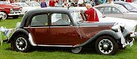 1934 Traction Avant 11CV - front wheel drive with independent suspension