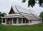 Sukhothai royal temple, replica in Muang Boran