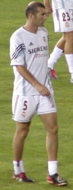 French ace: Zinedine Zidane.