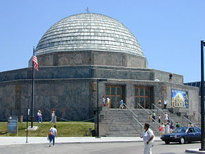 Adler Planetarium in Chicago, Illinois.