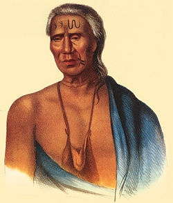 Lapowinsa, Chief of the Lenape, 1737