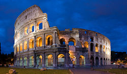 Colosseum in Rome, Italy
