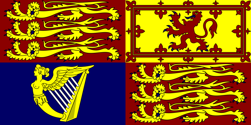 Image:Royal Standard of England.svg