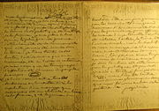 Divorce letter to Napoleon