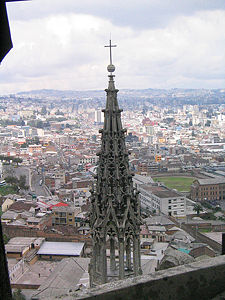 View from the Basilica bell tower.