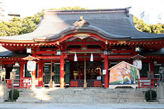 The Ikuta Shrine in central Kobe