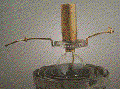 Constant pressure calorimeter made by Lavoisier for chemical enthalpy experiment