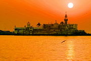 The Haji Ali Dargah is a famous landmark in Mumbai