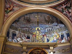 Mosaic- Late Roman, Santa Pudenziana, Rome
