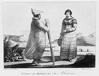 Traditional Aleut dress