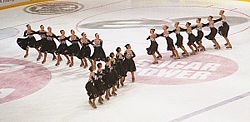 Synchronized skating