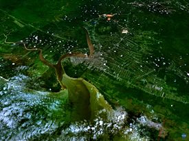 The Suriname River, near the city of Paramaribo