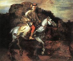 The Polish Rider—controversially attributed to Rembrandt.