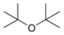 A tertiary ether (di-tert-butyl ether)