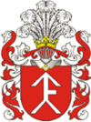 Piłsudski's family coat of arms was a Kościesza variant.