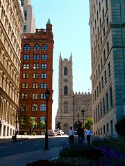 Place d'Armes in Montreal. But Québec is the historic heart of French Canada.