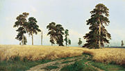 A rye field in Russia, as depicted by Ivan Shishkin in 1878.