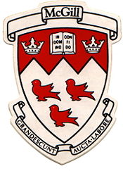McGill’s coat of arms.