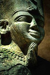 Statue of a Nubian king, Sudan