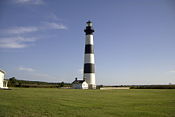 Bodie Island Lighthouse, one of the Outer Banks attractions.