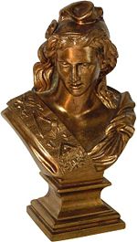 Masonic Marianne bronze.