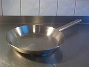 Stainless steel.