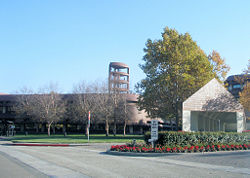 One view of the sprawling Chevron headquarters complex