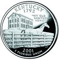 Kentucky quarter, reverse side, 2001.jpg